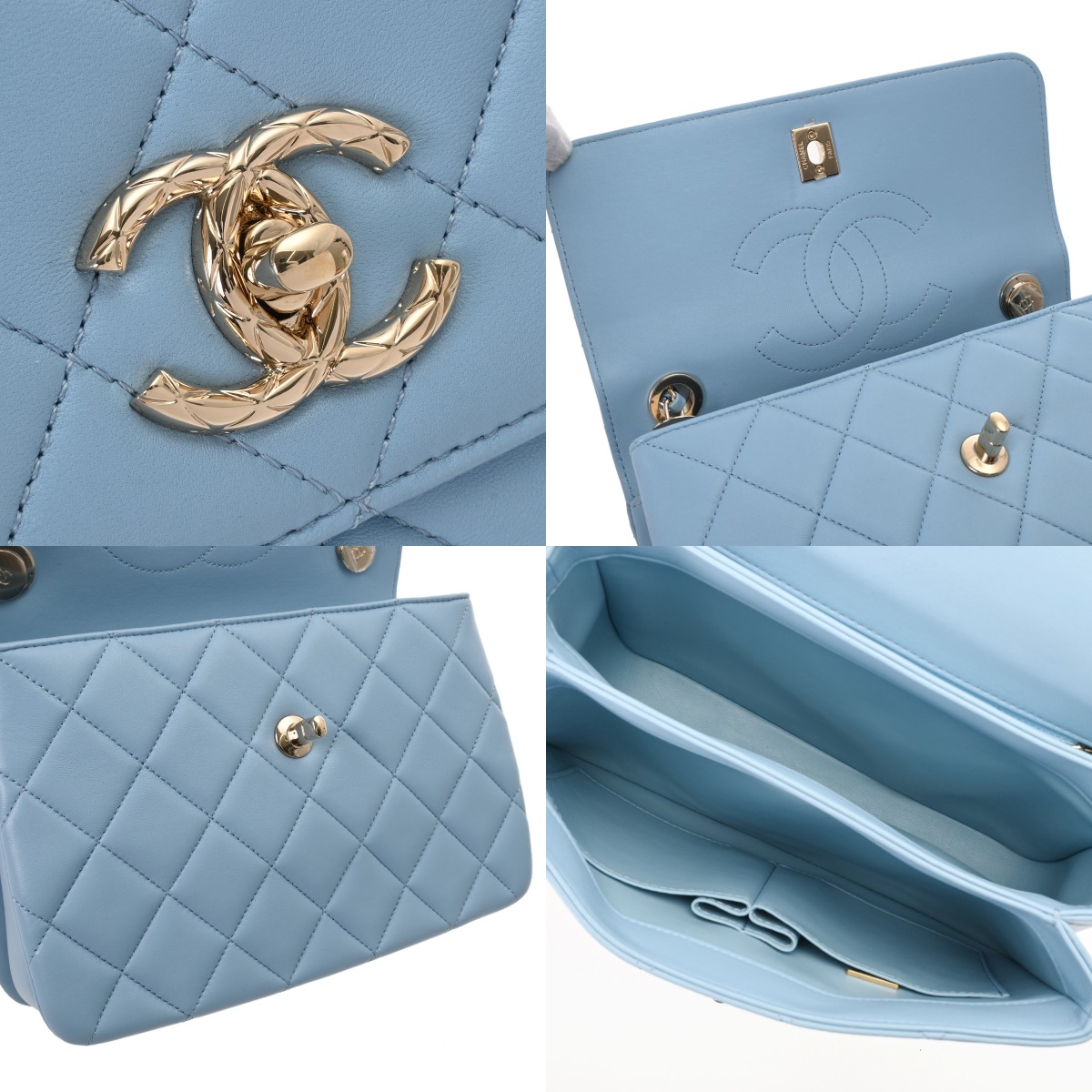 シャネル トレンディCC/マトラッセ トップハンドル フラップ シャネル トレンディCC/マトラッセ トップハンドル フラップ