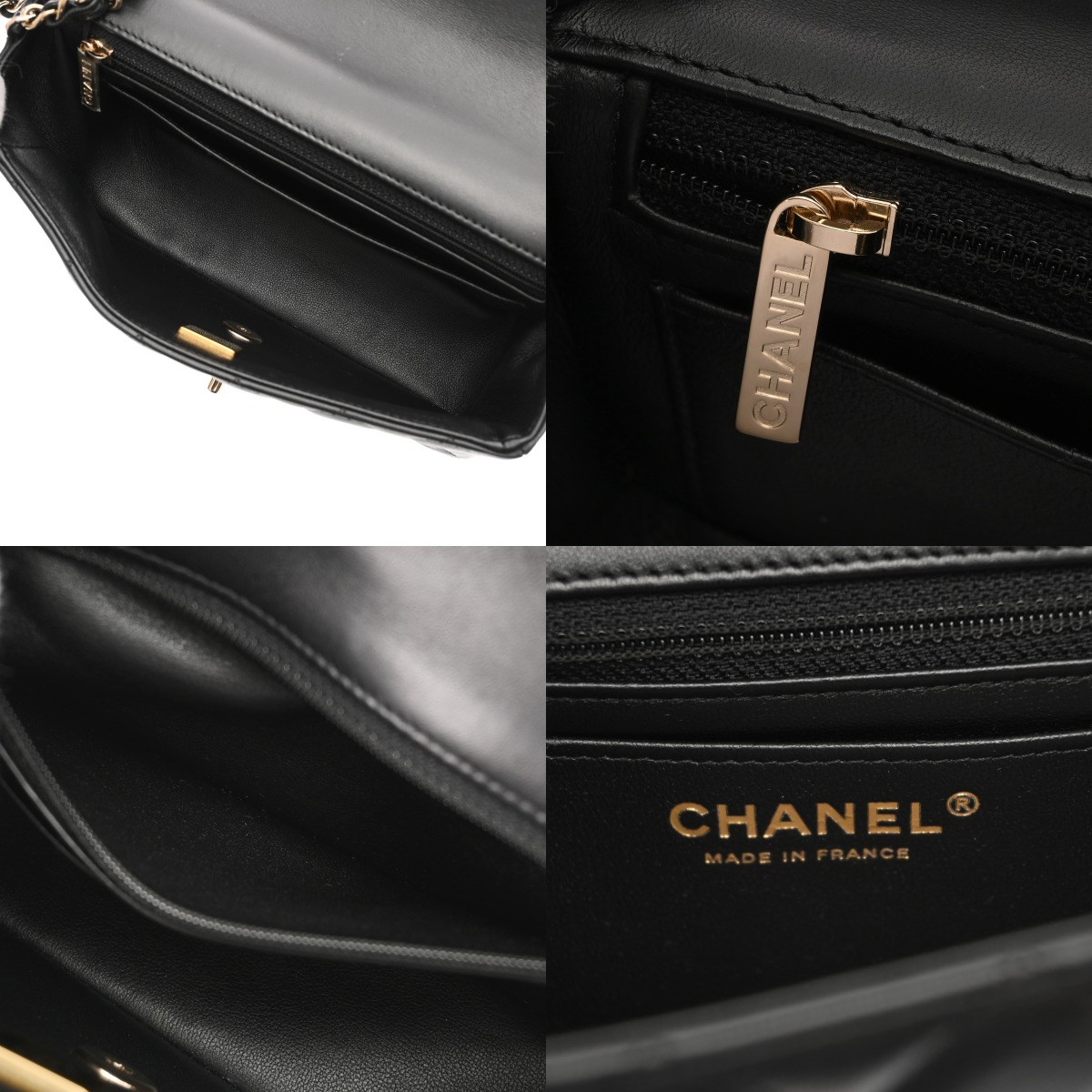 シャネル　ハンドバッグ シャネル ミニ クラシック ハンドバッグ 20cm ブラック A69900