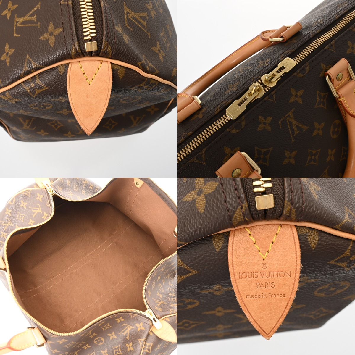 LOUIS VUITTON ルイヴィトン　キーポル55 モノグラム　ブラウン 楽天市場】ルイ・ヴィトン キーポル55 モノグラム ボストン