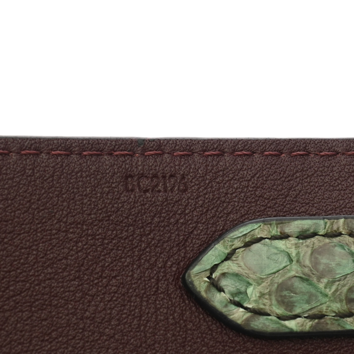 ルイ ヴィトン ショルダーストラップ グリーン パイソン ユニ