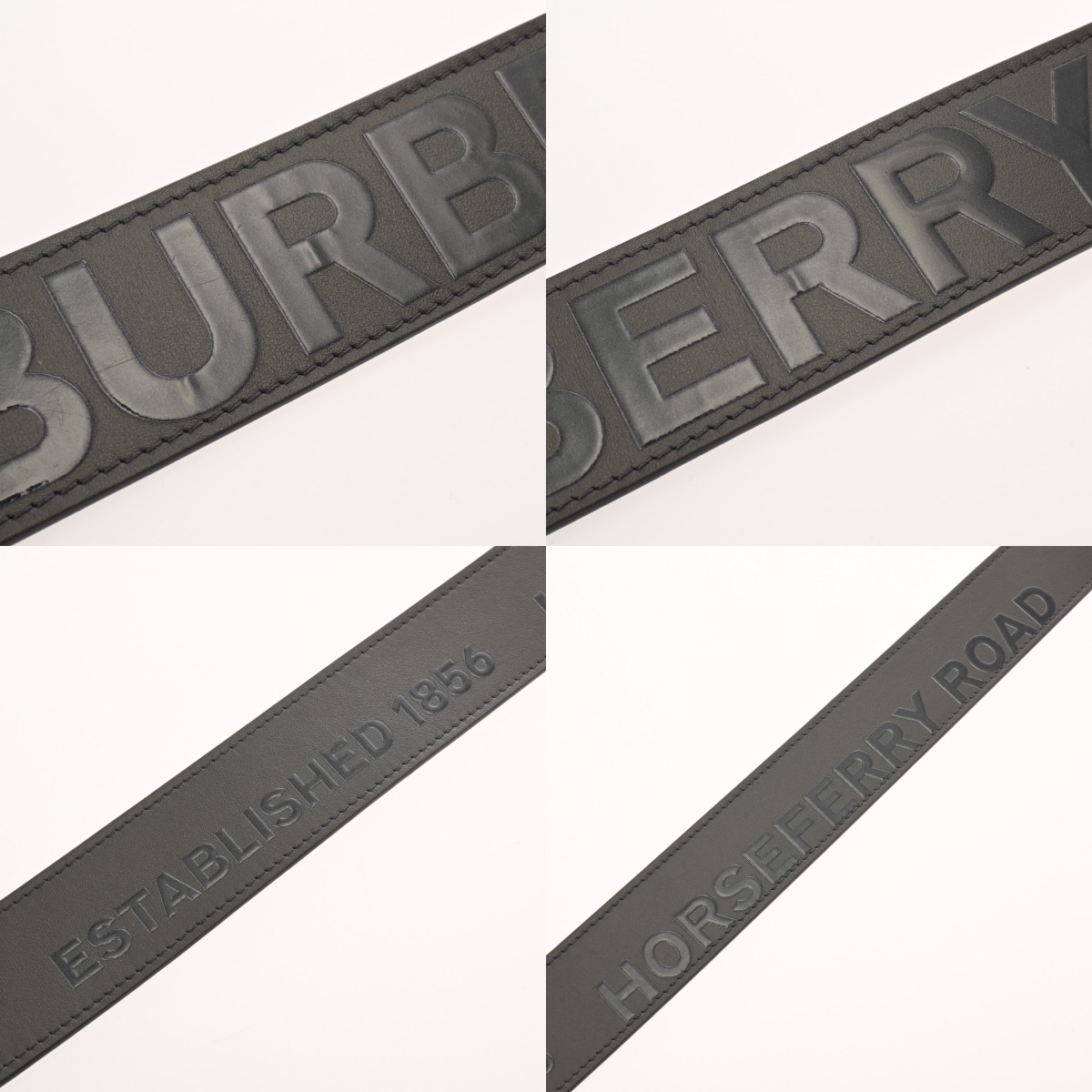 美品 ✨バーバリー ベルト ノバチェック レザー ユニセックス 新品同様✨バーバリー ノバチェック ロゴ レザーベルト - メルカリ