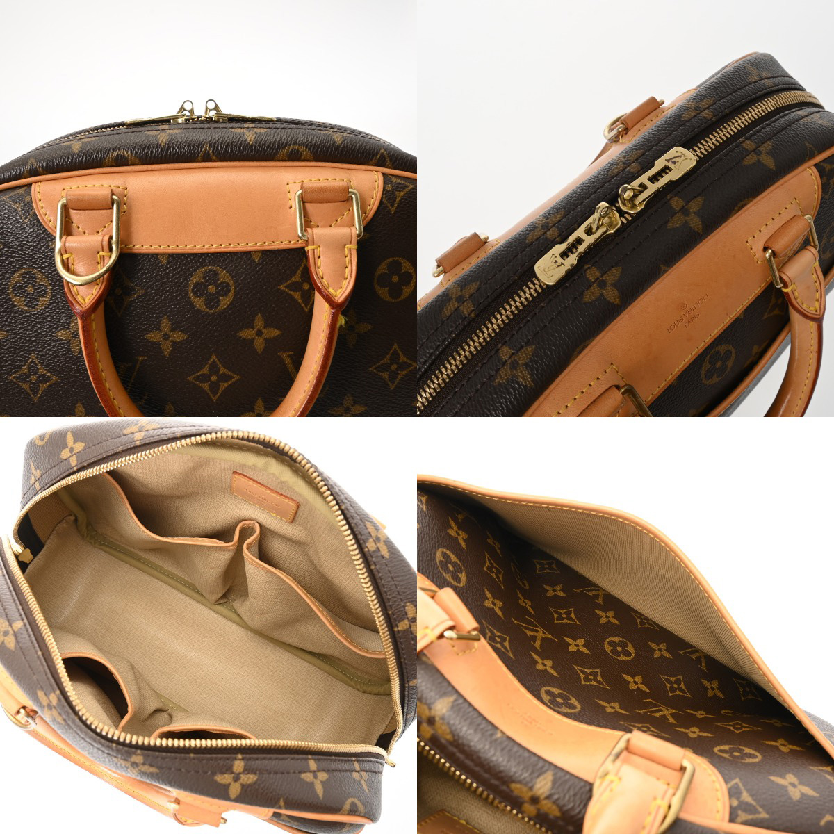 ルイ ヴィトン モノグラム トゥルーヴィル ブラウン M42228 モノグラム