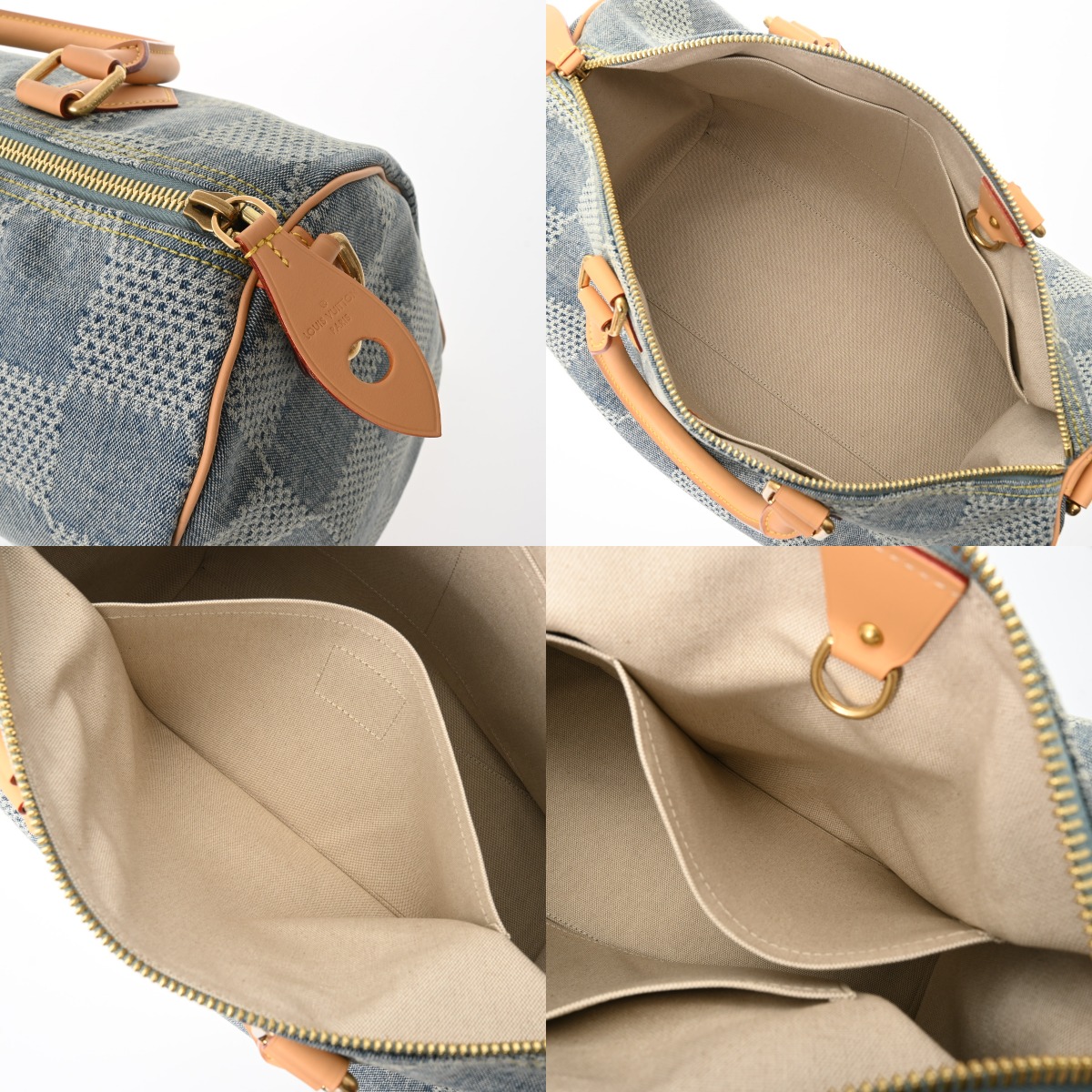 ルイ ヴィトン ダミエデニム3D スピーディ バンドリエール 40 ルイ ヴィトン ダミエデニム3D スピーディ バンドリエール 40