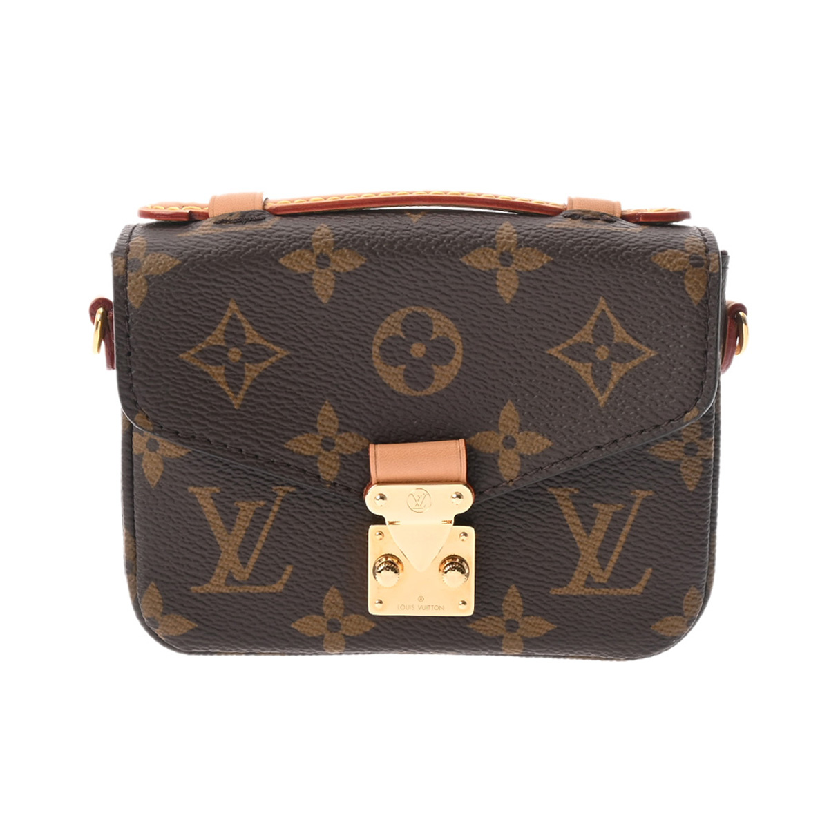 ルイヴィトン モノグラム ミクロメティス 2WAY ブラウン M81267 モノグラムキャンバス レディース バッグ 【bag】