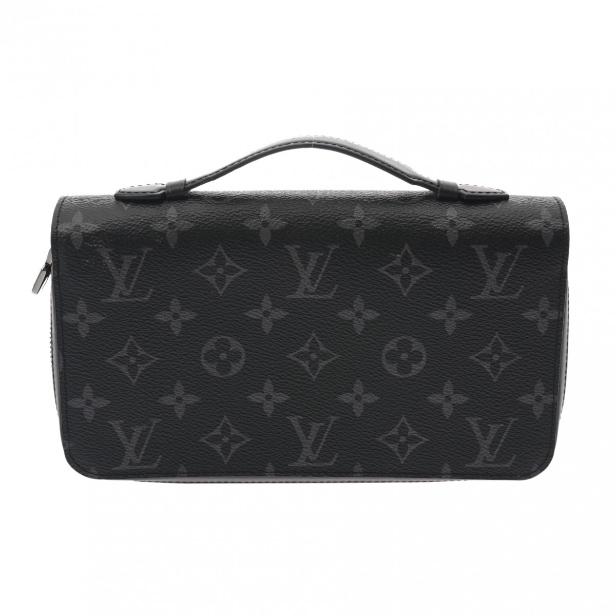 ルイヴィトン モノグラムエクリプス ジッピー XL トラベルケース 黒/グレー M61698 モノグラムキャンバス メンズ 財布 【purse】