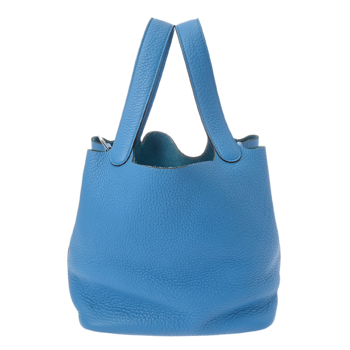 エルメス ピコタンロック MM ブルーザンジバル トリヨンクレマンス レディース バッグ 【bag】