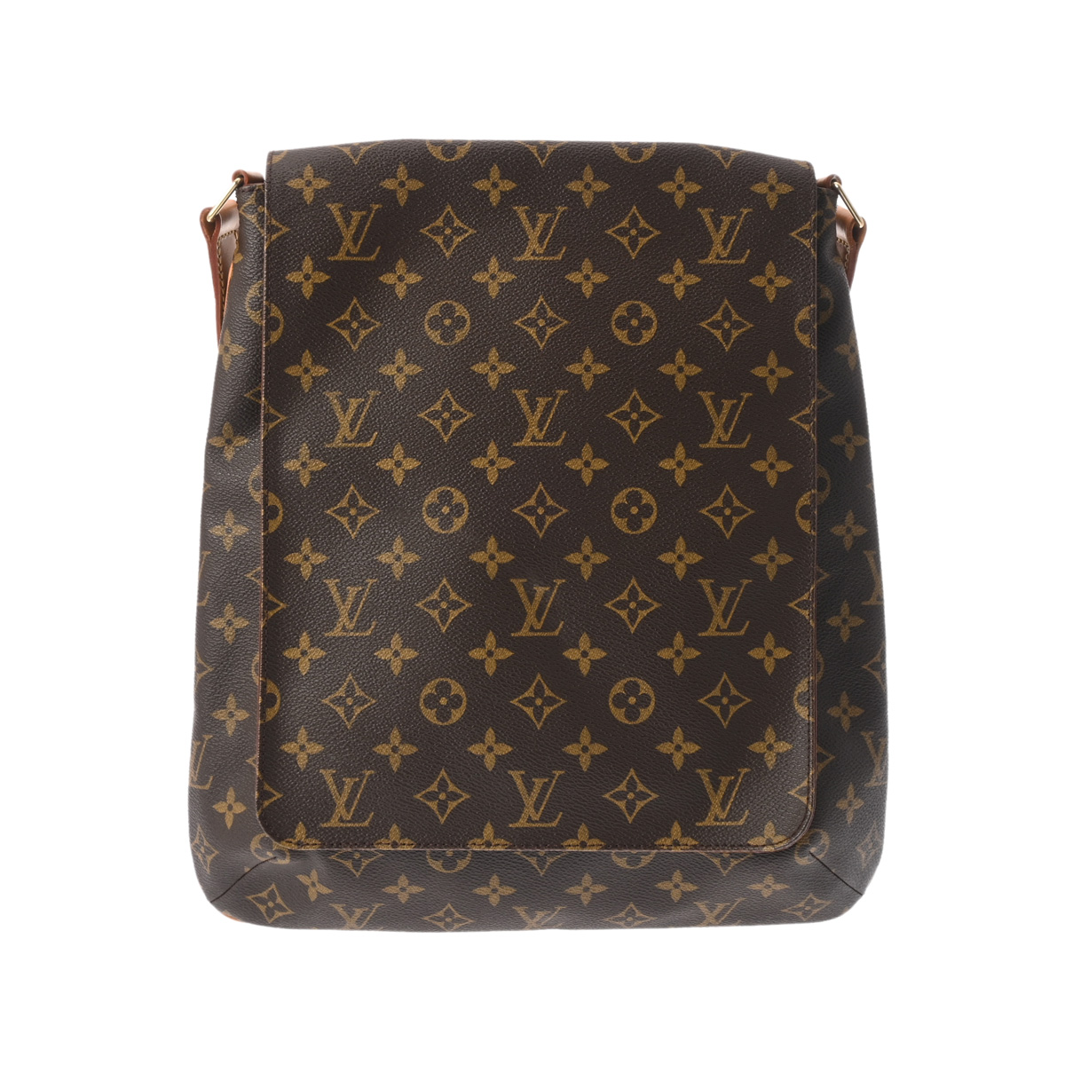 【美品】 ルイヴィトン ミュゼット ショルダーバッグ モノグラム M51256 ルイ・ヴィトン LOUIS VUITTON ミュゼット M51256 ブラウン