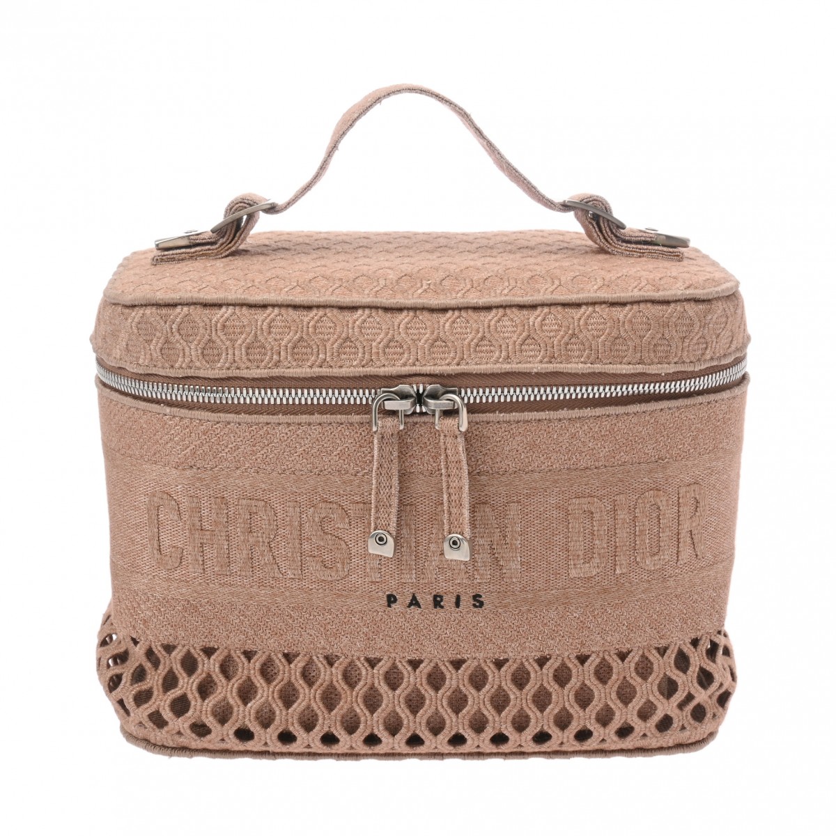 クリスチャンディオール トラベル バニティバッグ ピンク S5480VWRA キャンバス レディース バッグ 【bag】