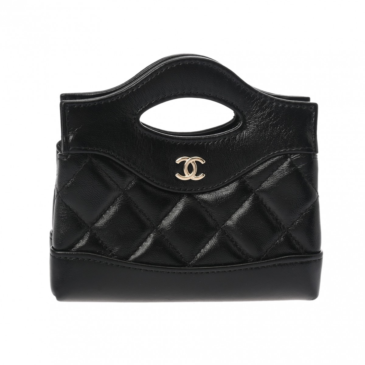 Minami  CHANEL ブラック レザー パース 楽天市場】≪Brand new≫ CHANEL Small Flap Wallet Black