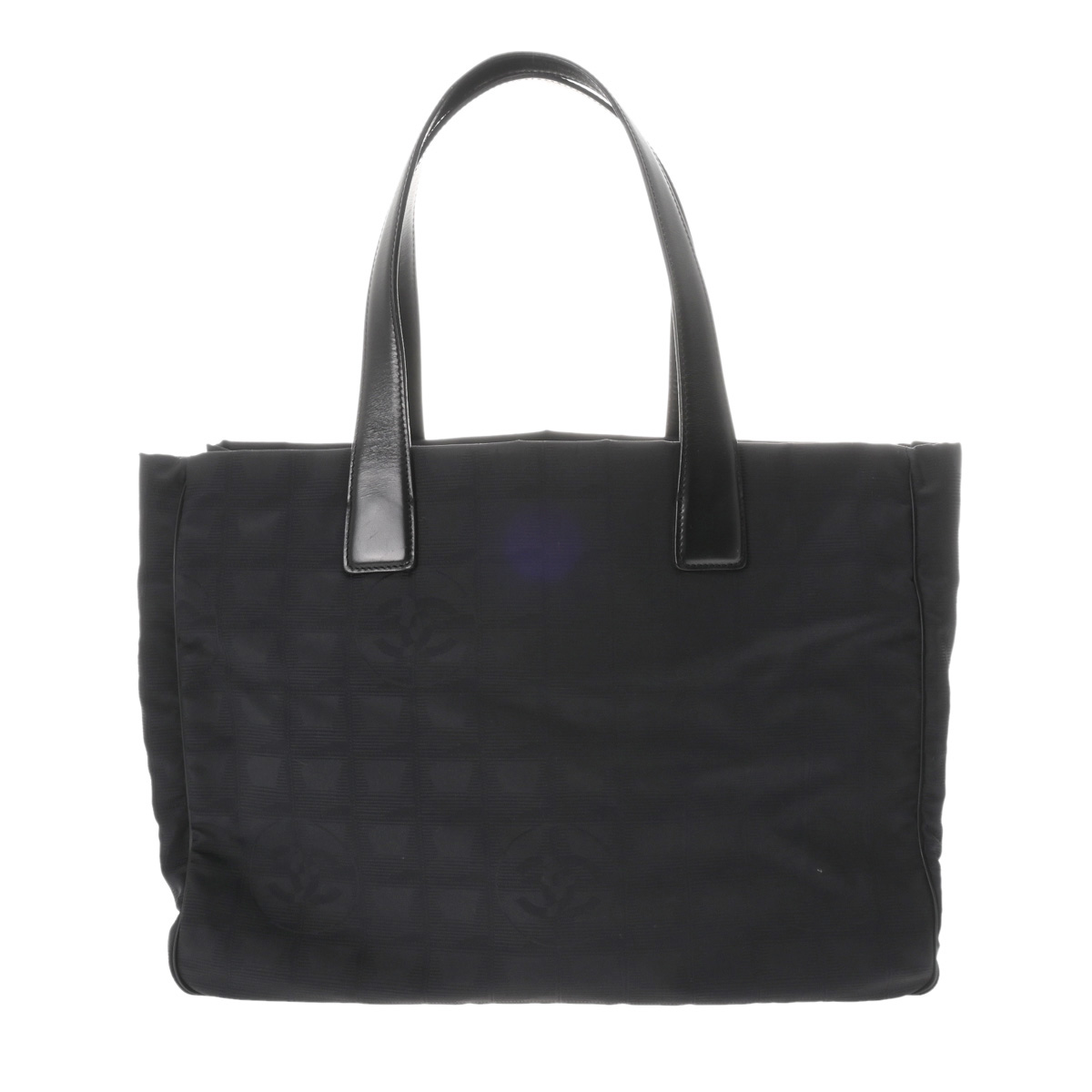 シャネル ニュートラベルライン トート MM ブラック A15991 ナイロン レディース バッグ 【bag】