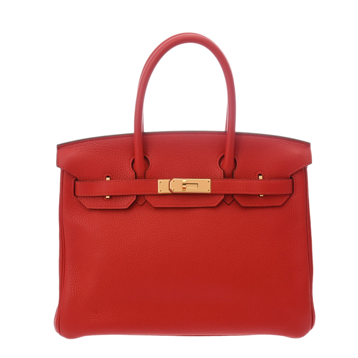 エルメス バーキン 30 ルージュトマト トリヨンクレマンス レディース バッグ 【bag】