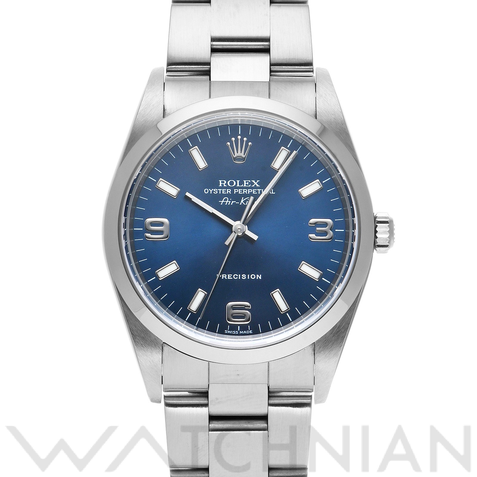 ロレックス ROLEX 14000 E番(1991年頃製造) ブルー メンズ 腕時計