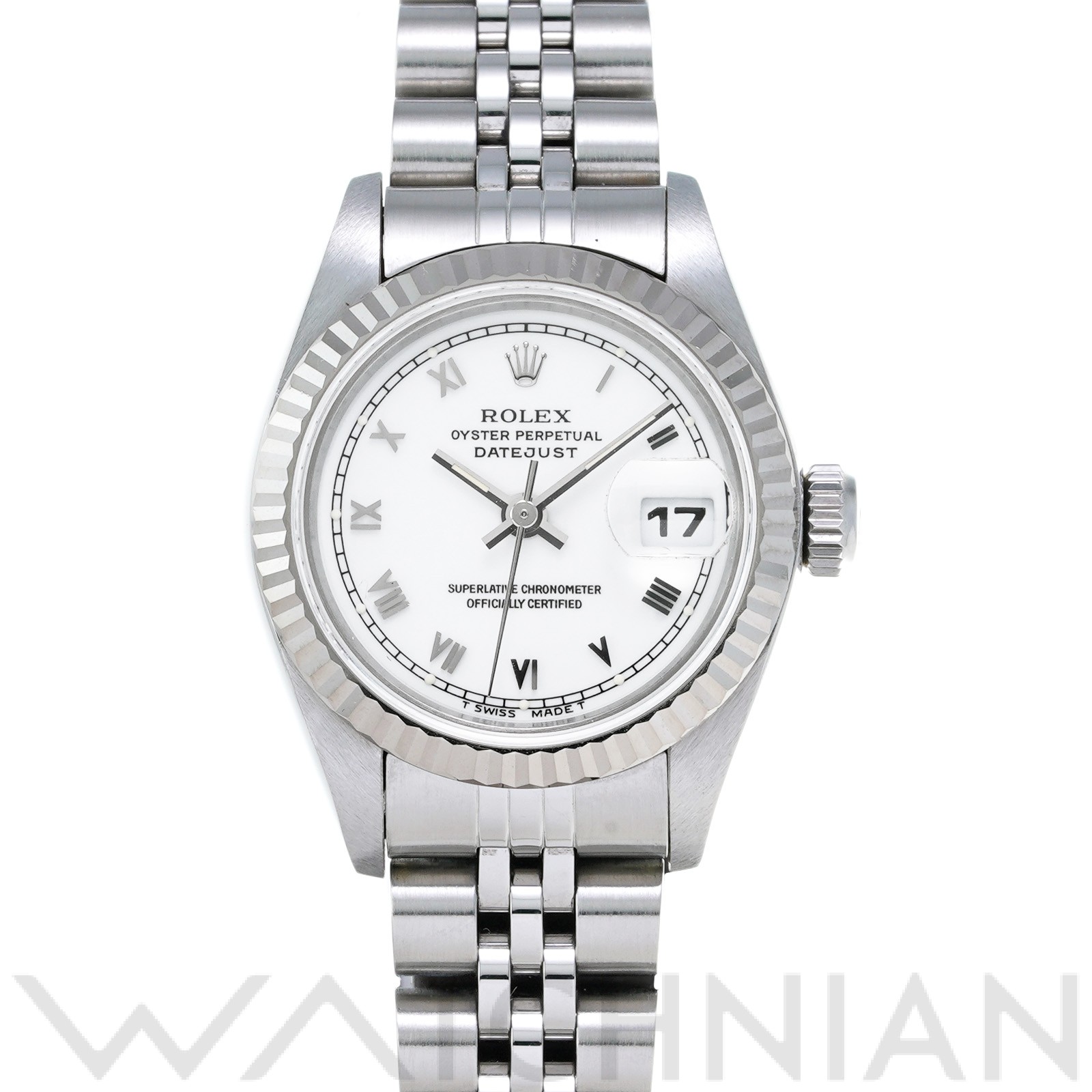ロレックス ROLEX 69174 T番(1996年頃製造) ホワイト レディース 腕時計