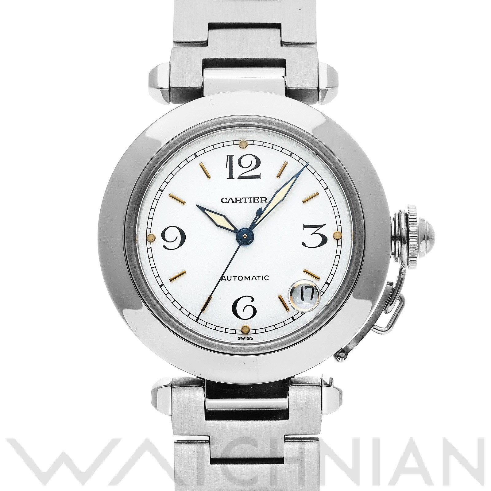 カルティエ / CARTIER パシャC W31015M7 ホワイト ユニセックス 時計 