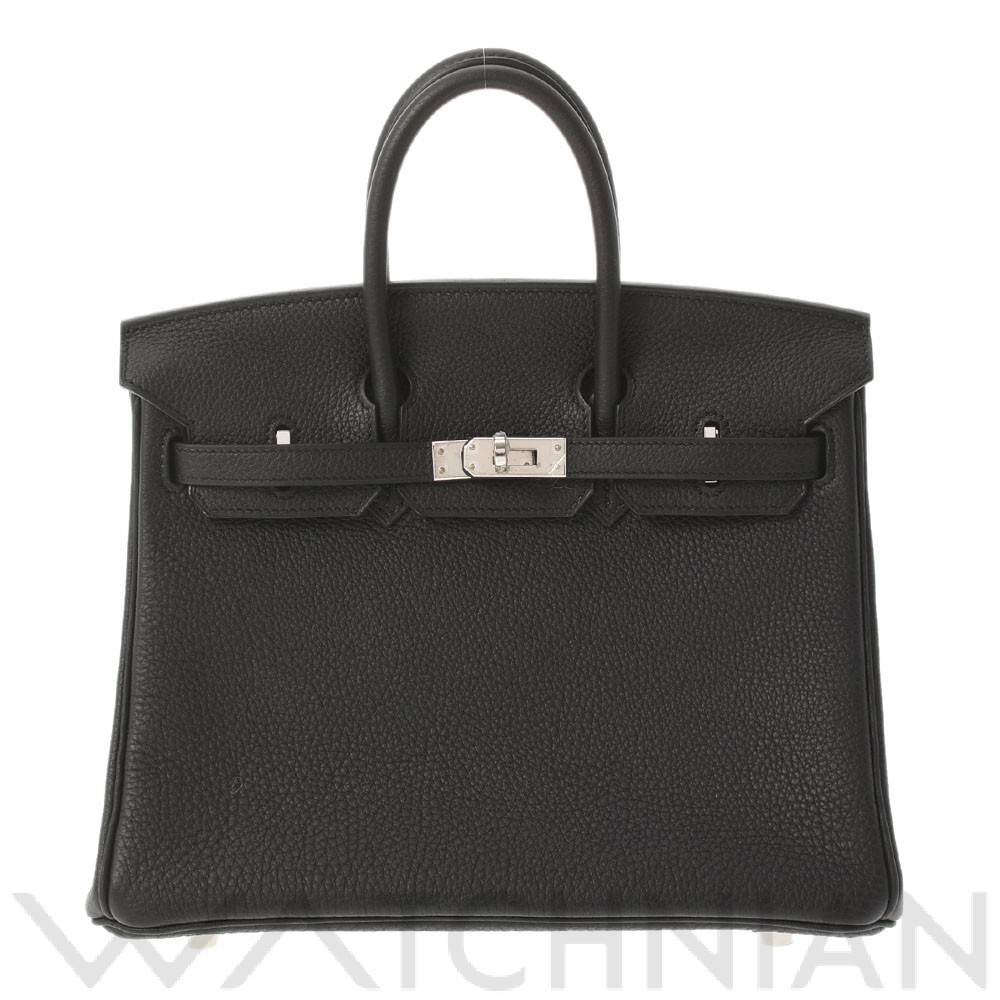 エルメス / HERMES バーキン 25 黒/パラジウム金具 トゴ レディース バッグ 【未使用】【bag】