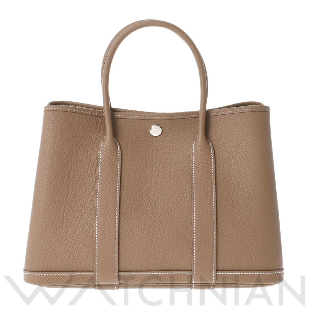 ガーデンパーティ TPM エトゥープ/パラジウム金具 ネゴンダ HERMES エルメス レディース 【新品】