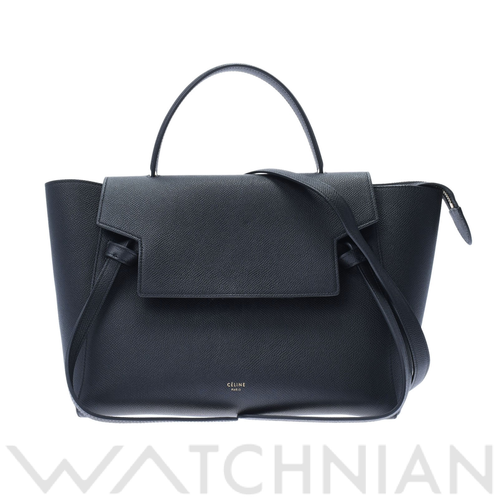 ベルトバッグ ミニ ブラック 189103ZVA.38NO グレインドカーフ CELINE セリーヌ レディース 【中古】: ブランドバッグ ｜WATCHNIAN(ウォッチニアン)公式通販/旧一風騎士