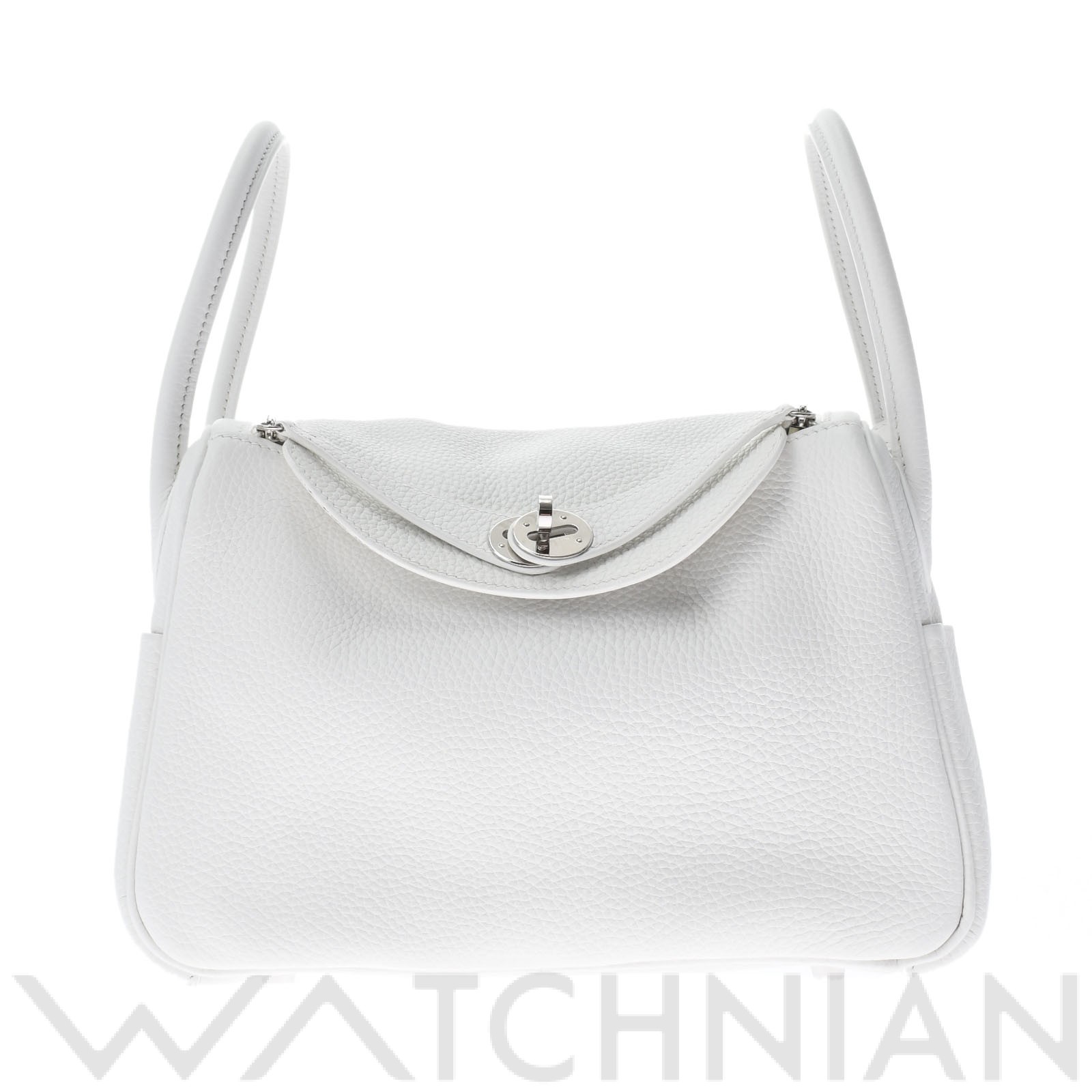 リンディ 26 2WAY ブロン/パラジウム金具 トリヨンクレマンス HERMES エルメス レディース 【中古】