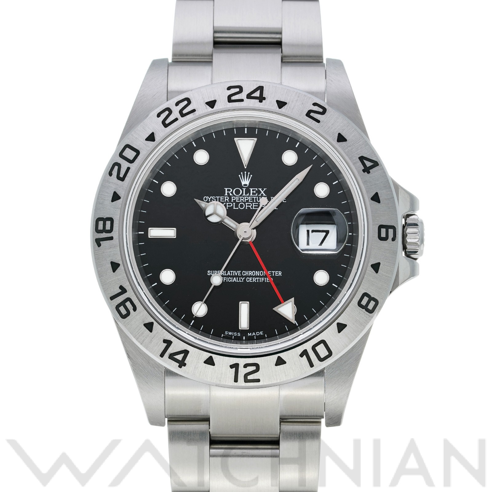 ロレックス ROLEX 16570 F番(2004年頃製造) ブラック メンズ 腕時計