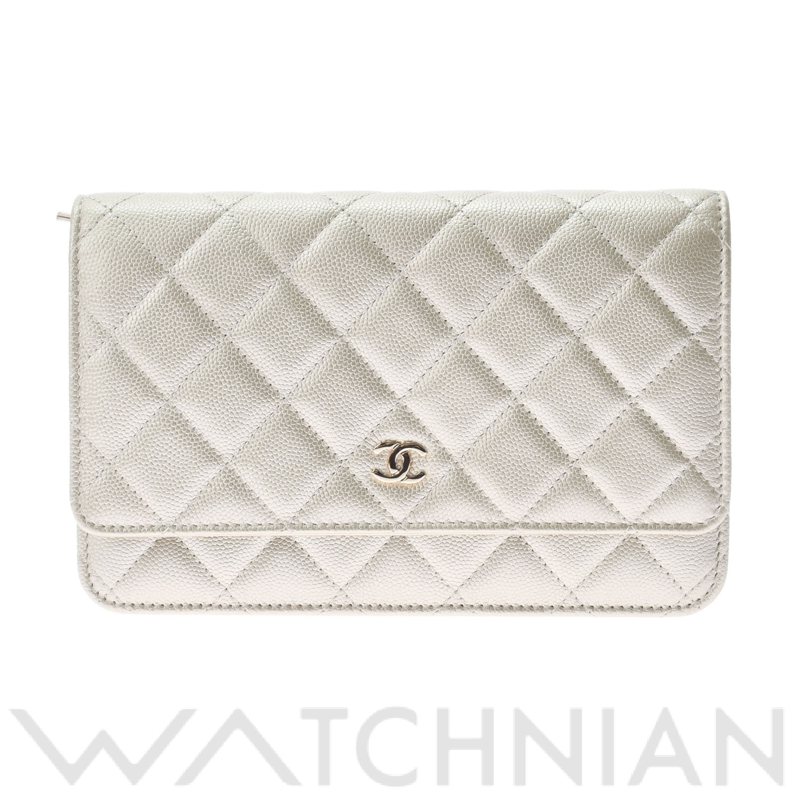 シャネル / CHANEL マトラッセ チェーンウォレット ココマーク シャンパンゴールド/ゴールド金具 キャビアスキン レディース バッグ 【未使用】【bag】:  ブランドバッグ｜WATCHNIAN(ウォッチニアン)公式通販/旧一風騎士