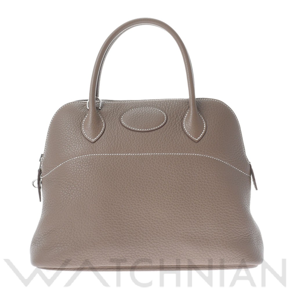 ボリード 31 2WAY エトゥープ/パラジウム金具 トリヨンクレマンス HERMES エルメス レディース 【中古】