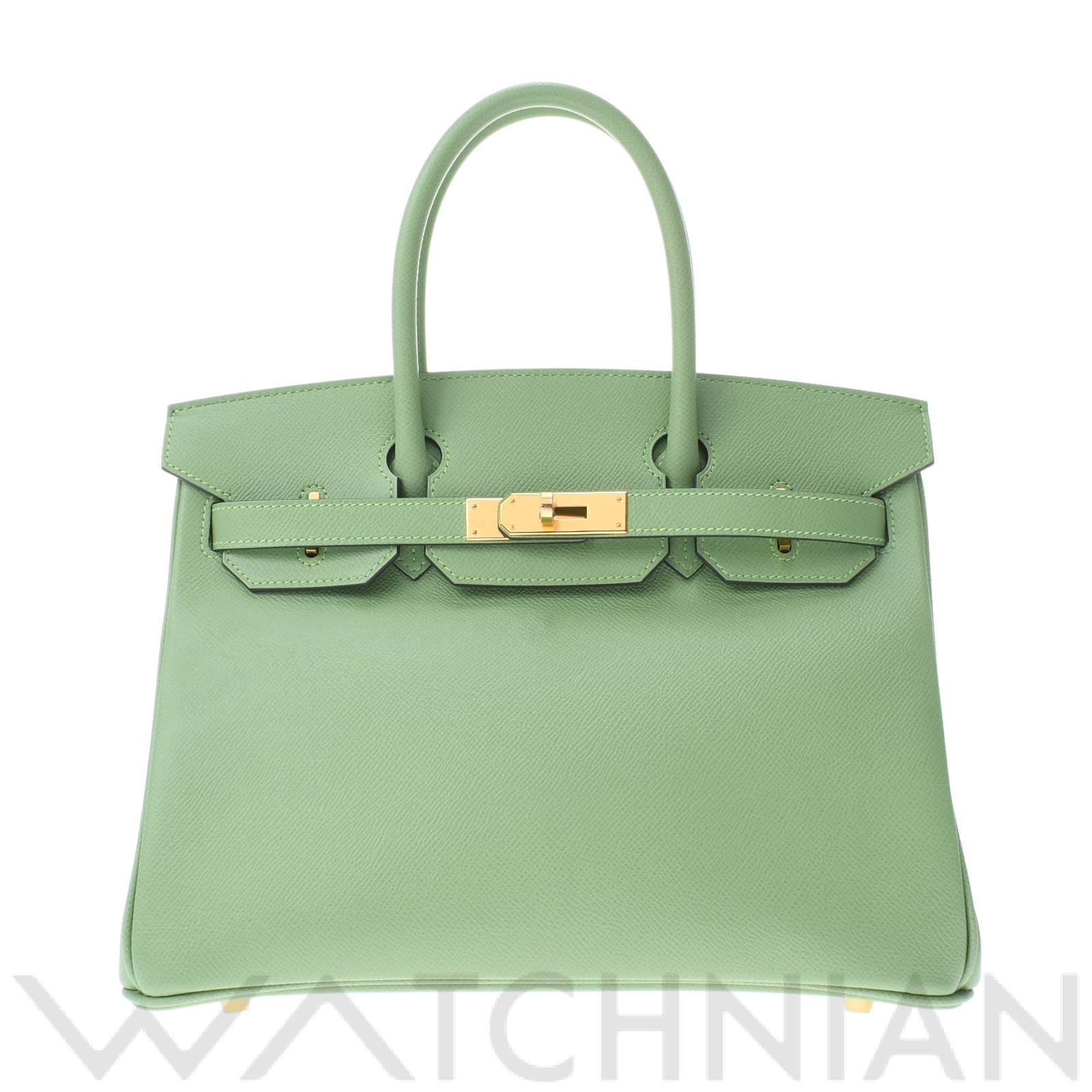 エルメス / HERMES バーキン 30 ヴェールクリケット/ゴールド金具 ヴォーエプソン レディース バッグ 【未使用】【bag】