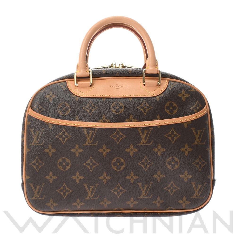 モノグラム トゥルーヴィル ブラウン M42228 モノグラムキャンバス LOUIS VUITTON ルイ ヴィトン レディース 【中古】