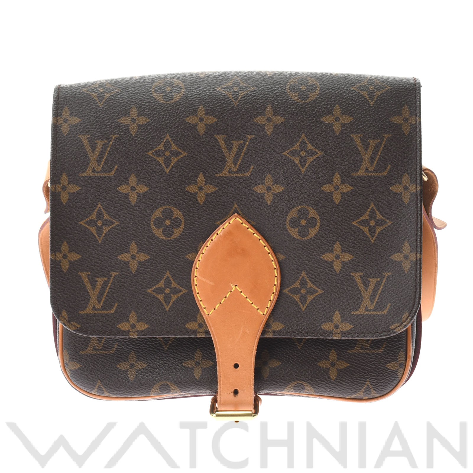 モノグラム カルトシエール ブラウン M51253 モノグラムキャンバス LOUIS VUITTON ルイ ヴィトン レディース 【中古】: ブランド バッグ｜WATCHNIAN(ウォッチニアン)公式通販/旧一風騎士