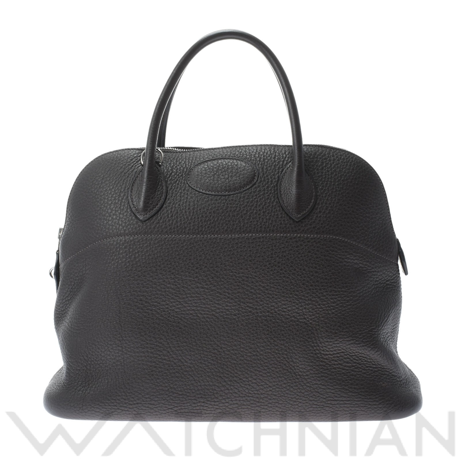 ボリード 35 ブラウン/パラジウム金具 トリヨンクレマンス HERMES エルメス レディース 【中古】