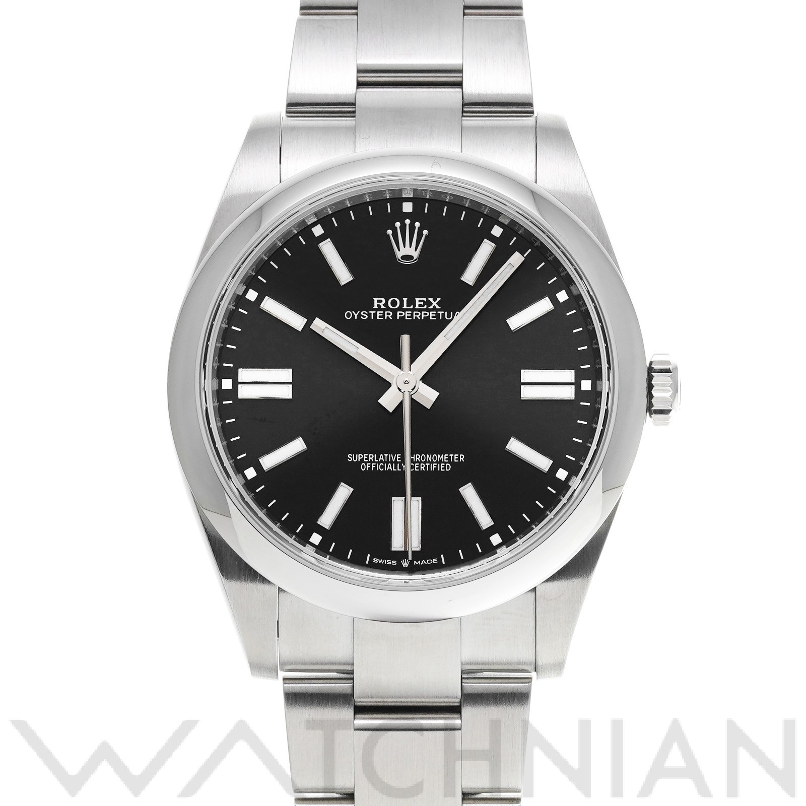 ロレックス ROLEX 124300 ランダムシリアル ブライトブラック メンズ 腕時計