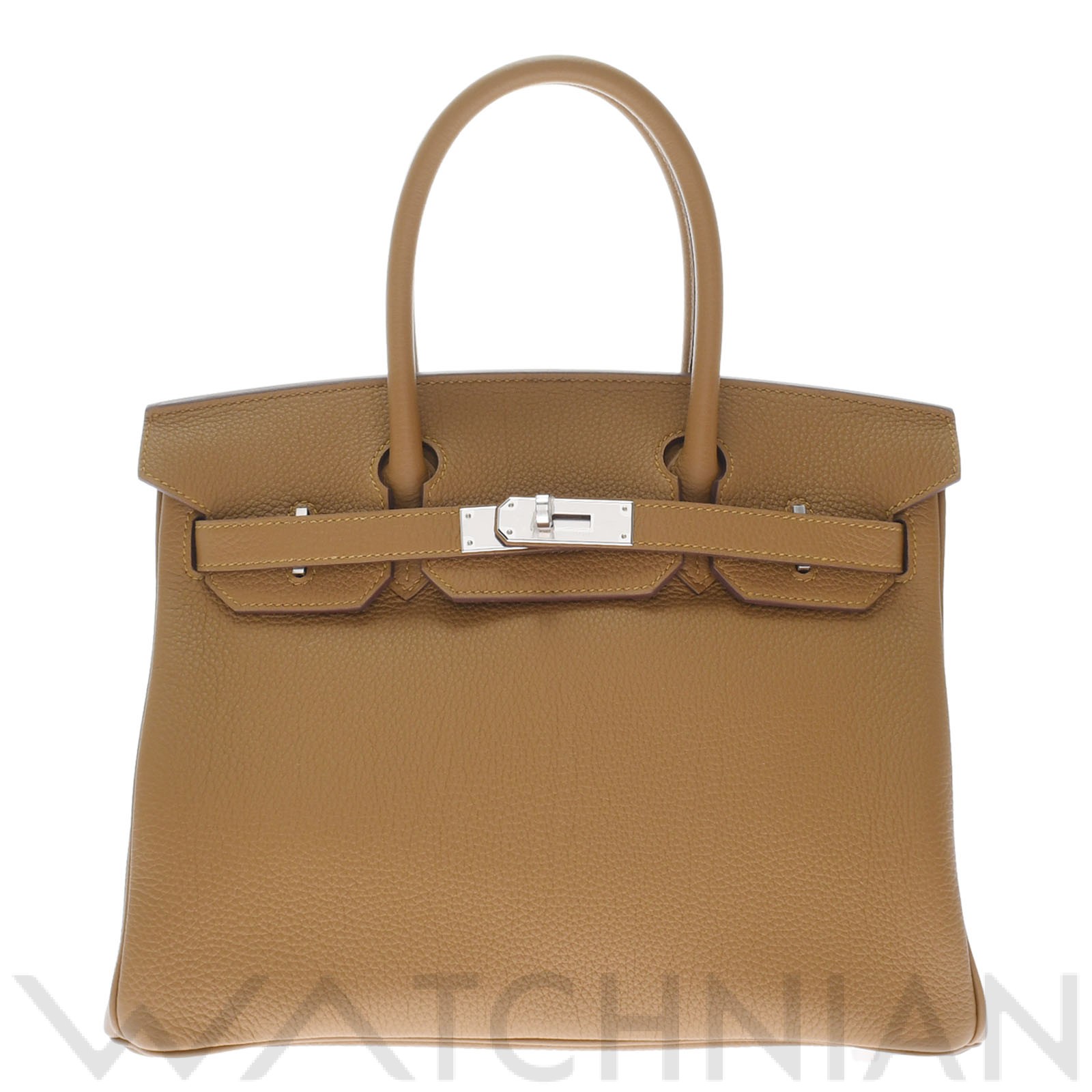 バーキン 30 ヴェルソ ブロンズドレ/ブループリュム/パラジウム金具 トゴ HERMES エルメス レディース 【新品】