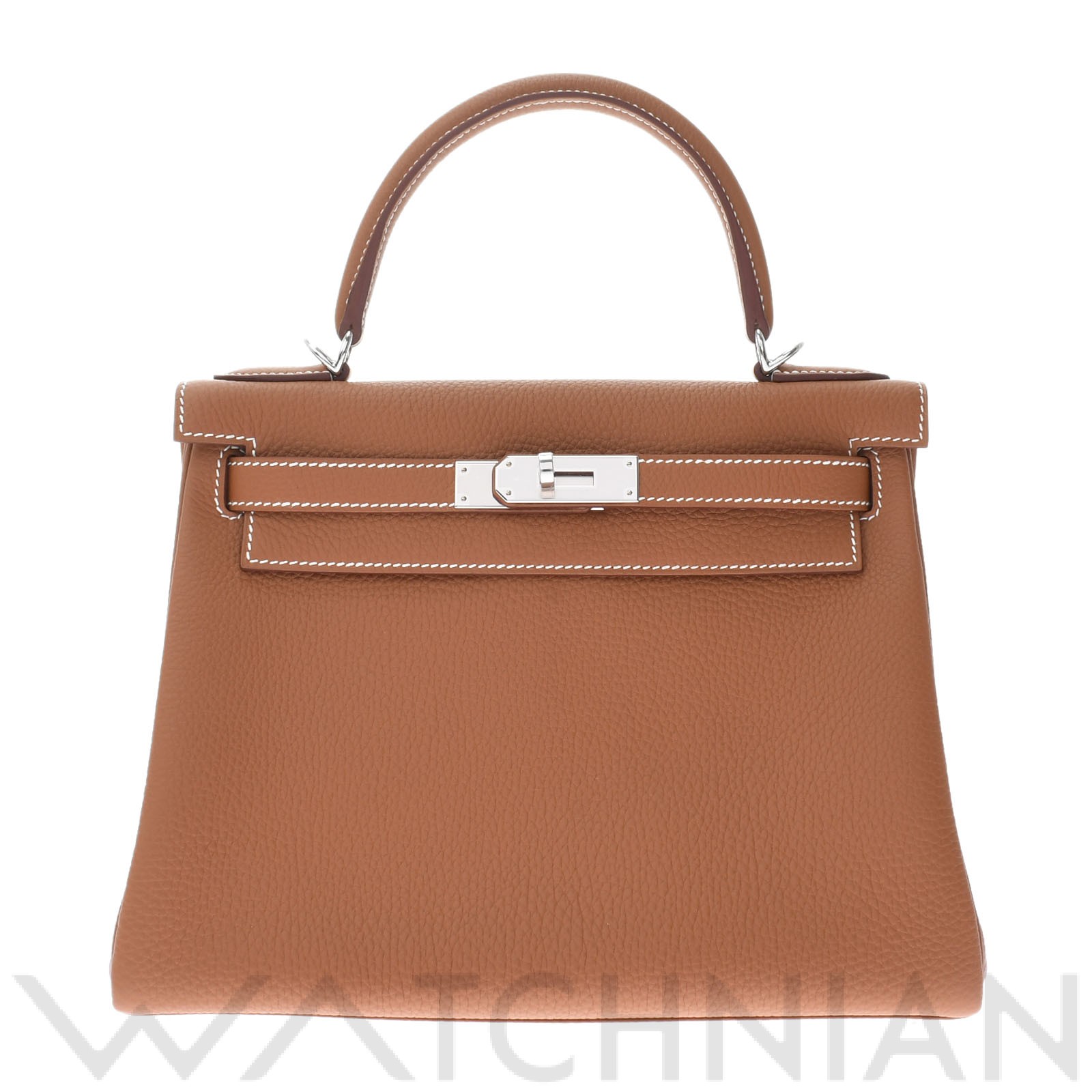 ケリー28 内縫い 2WAY ゴールド/パラジウム金具 トゴ HERMES エルメス レディース 【新品】
