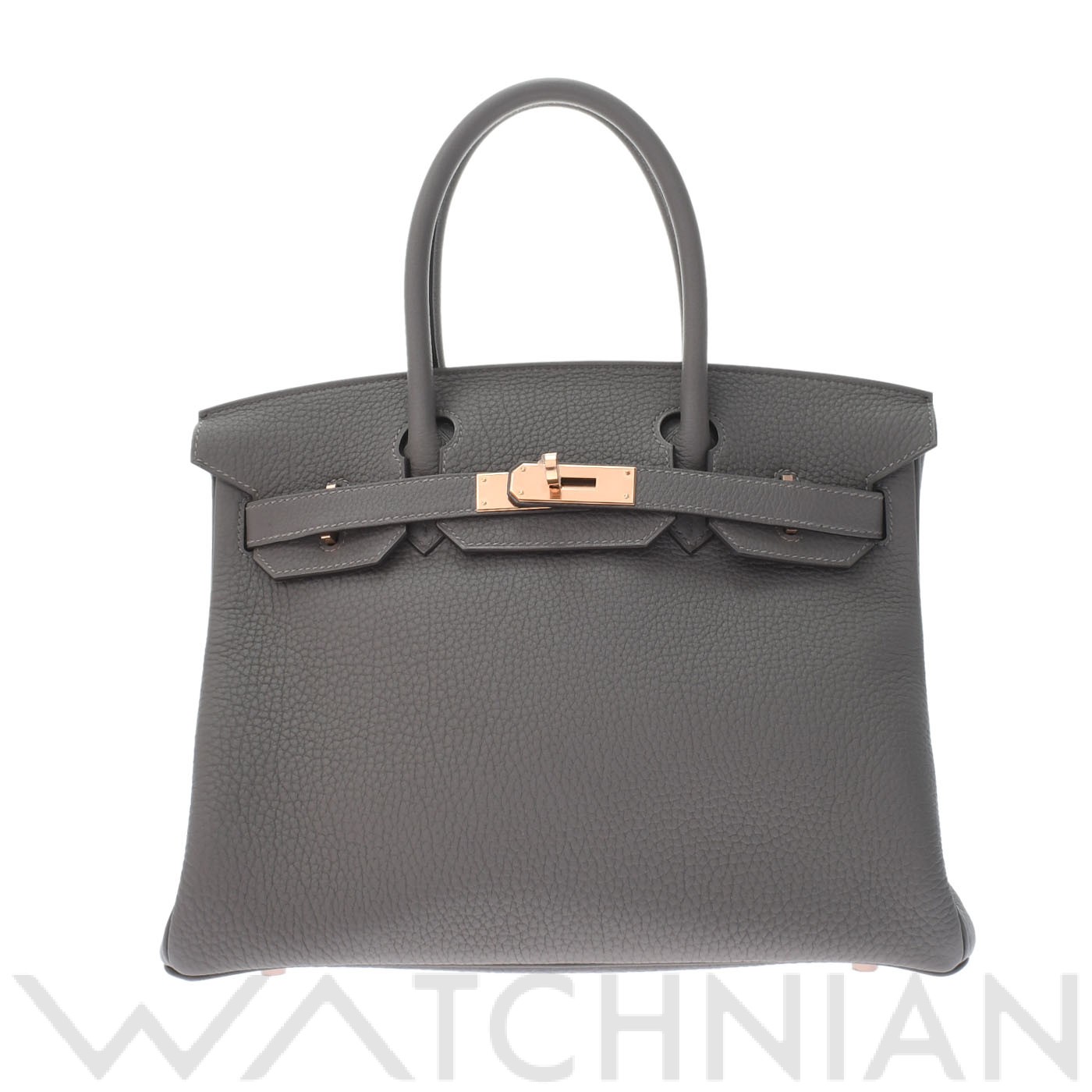 バーキン30 グリメイヤー/ローズゴールド金具 トリヨンクレマンス HERMES エルメス レディース 【新品】