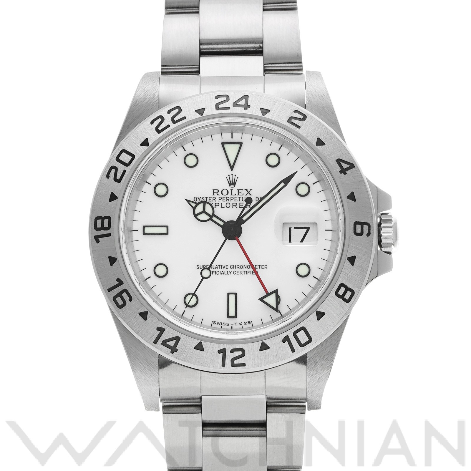ロレックス ROLEX 16570 U番(1997年頃製造) ホワイト メンズ 腕時計