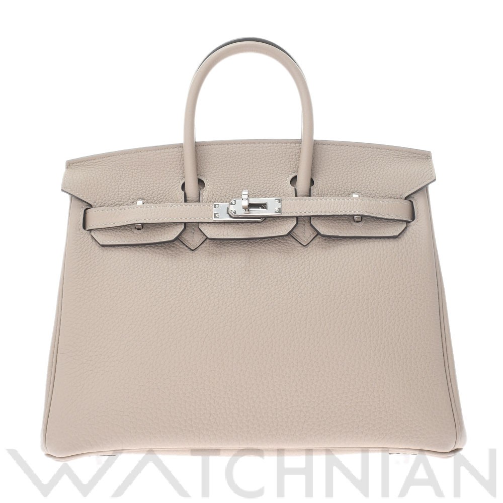 エルメス / HERMES バーキン 25 トゥルティエールグレー/パラジウム金具 トゴ レディース バッグ 【未使用】【bag】