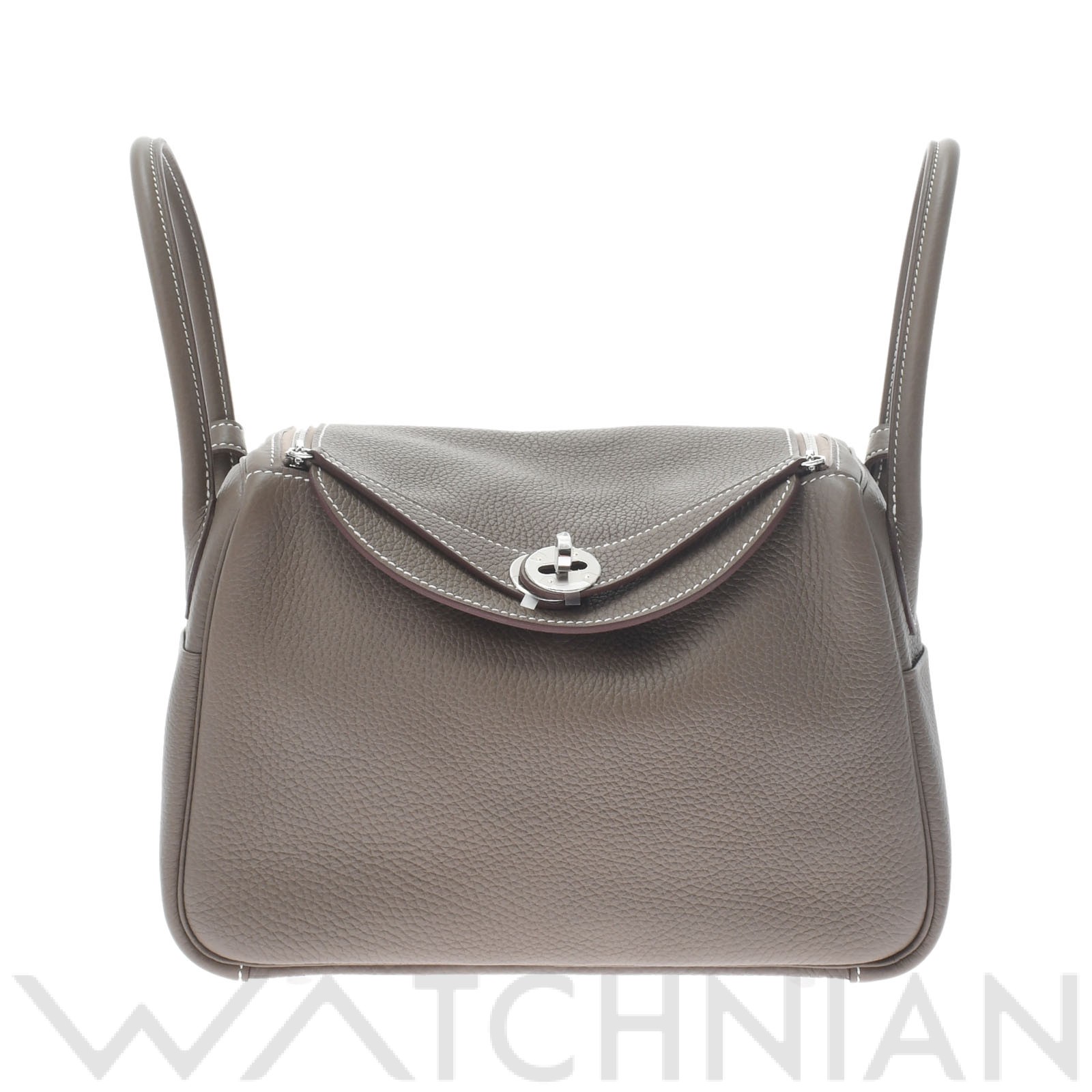 リンディ 26 2WAY エトゥープ/パラジウム金具 トリヨンクレマンス HERMES エルメス レディース 【新品】