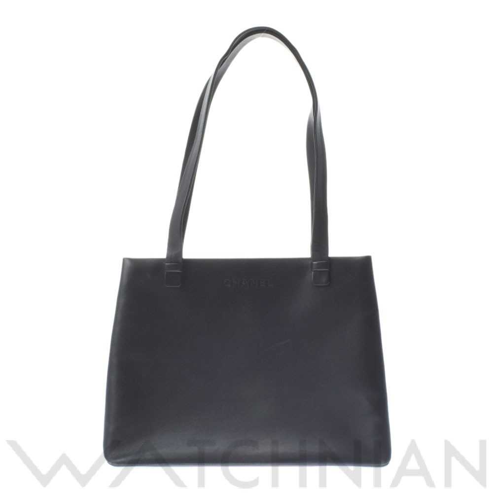 ブラック カーフスキン CHANEL シャネル レディース 【中古】
