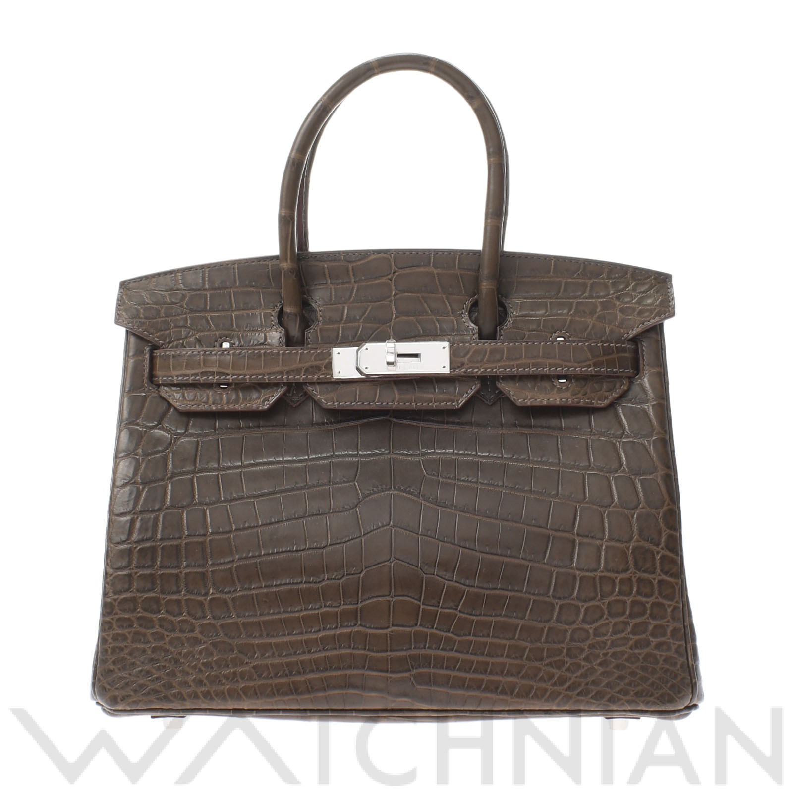 エルメス / HERMES バーキン30 グリスエレファント/パラジウム金具 ニロティカスマット レディース バッグ 【未使用】【bag】