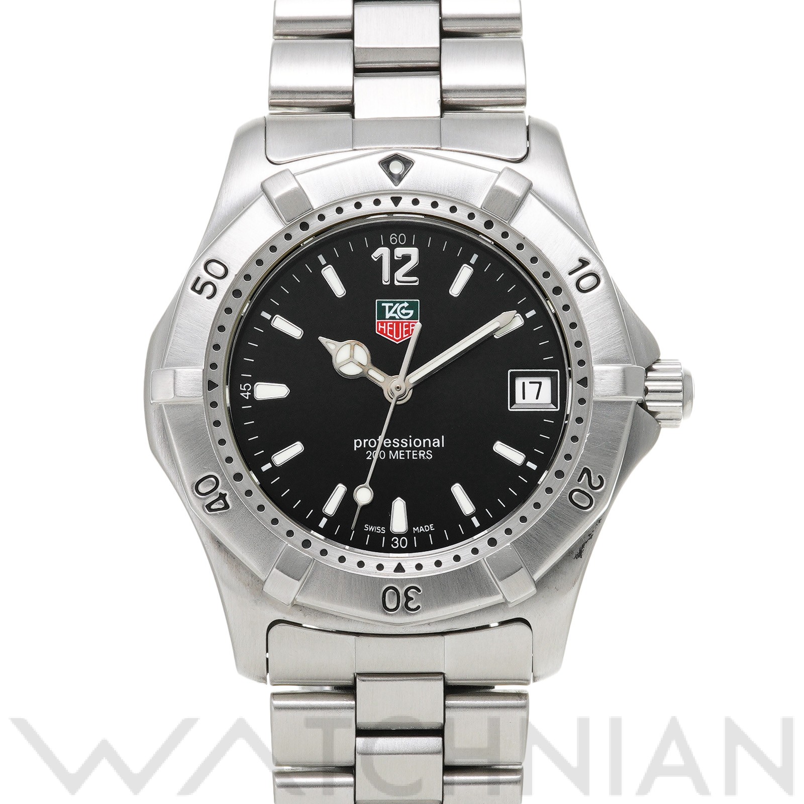 タグ ホイヤー / TAG HEUER 2000シリーズ プロフェッショナル WK1110.BA0317 ブラック ユニセックス 時計  【中古】【wristwatch】