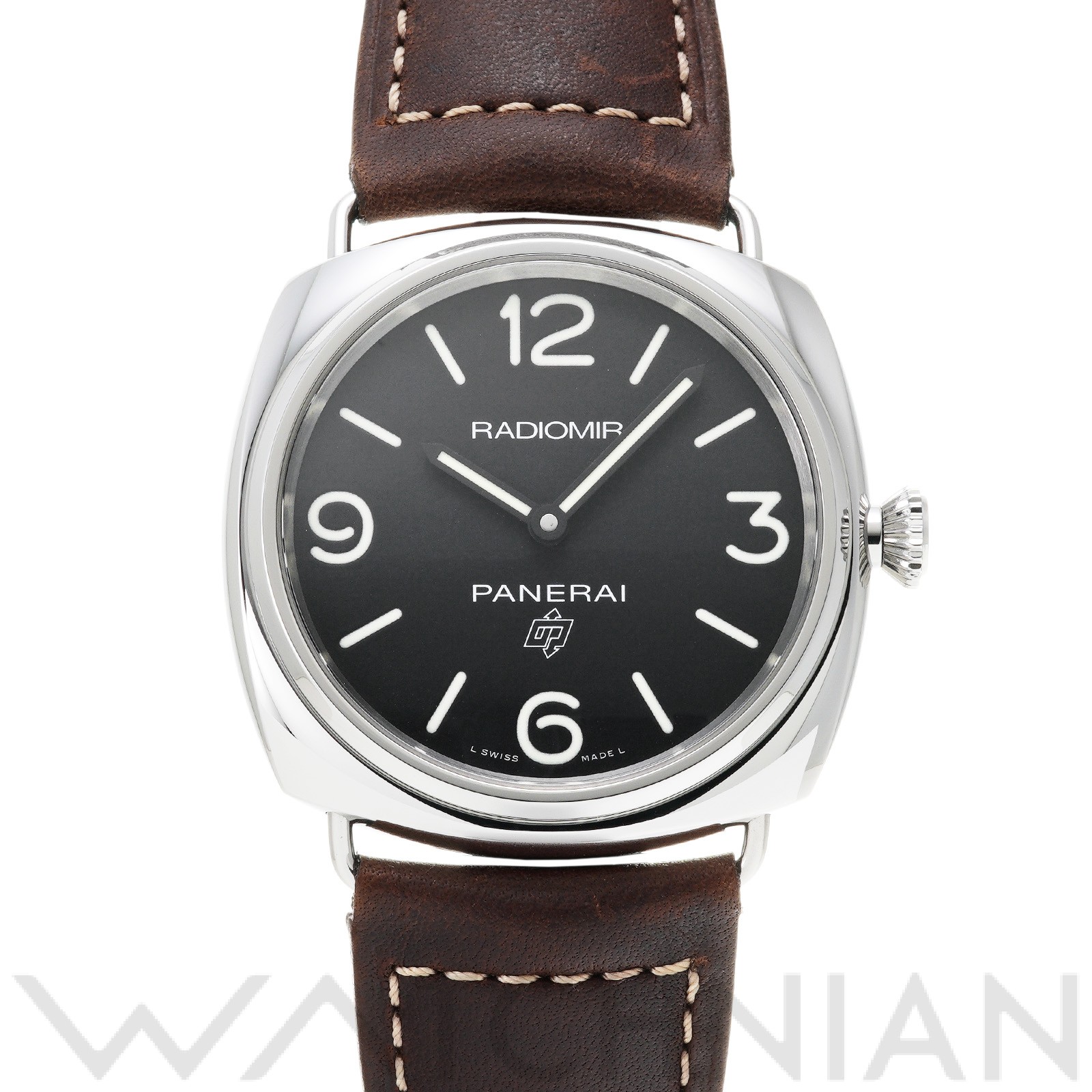パネライ PANERAI PAM00753 V番(2019年製造) ブラック メンズ 腕時計