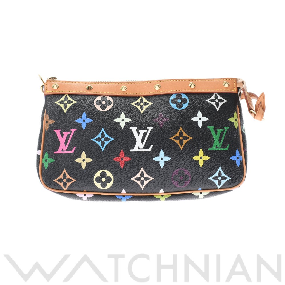 ルイ ヴィトン / LOUIS VUITTON モノグラム ポシェットアクセソワール ノワール M92648 モノグラムマルチカラー レディース  【中古】【bag】: ブランドバッグ｜WATCHNIAN(ウォッチニアン)公式通販/旧一風騎士