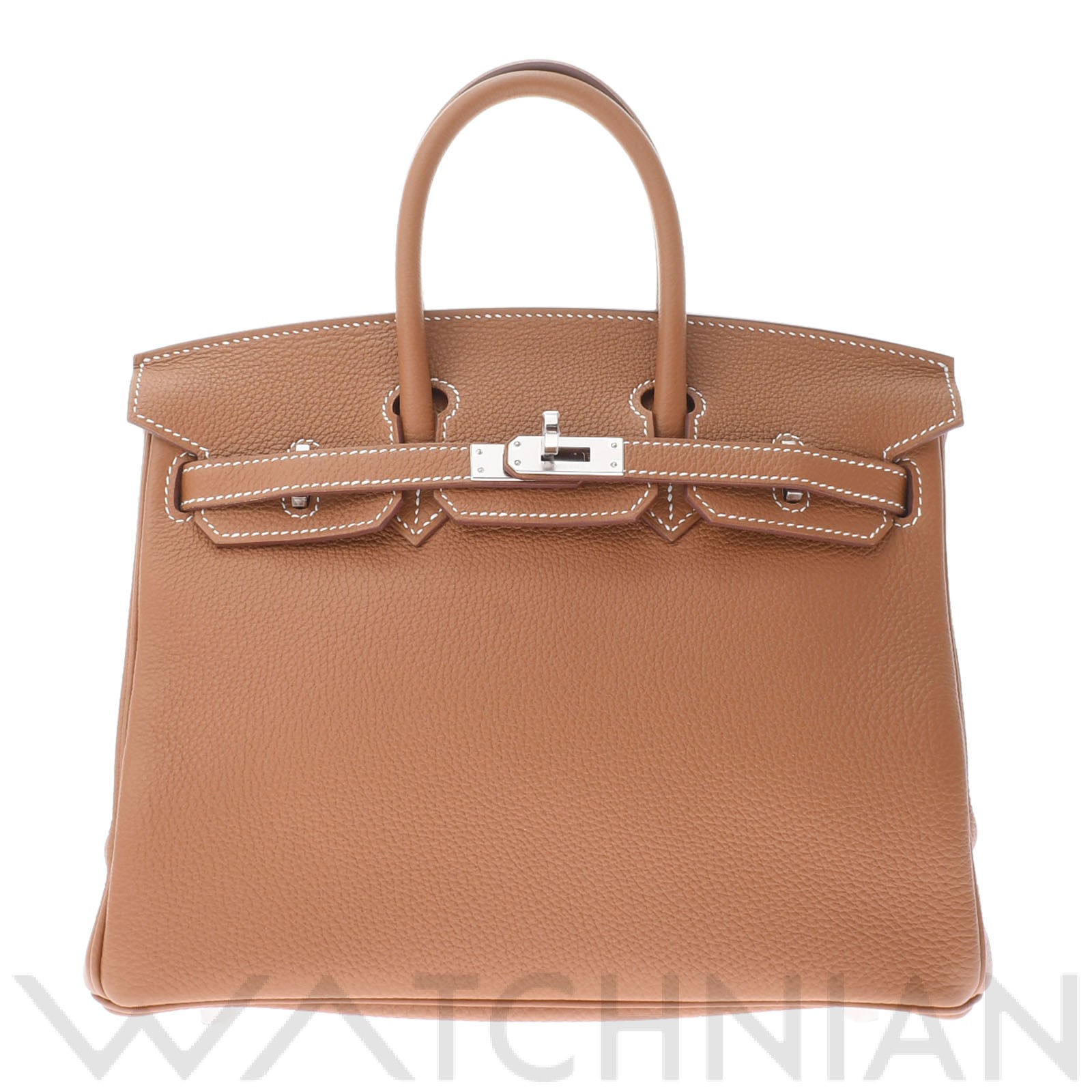 バーキン 25 ゴールド/パラジウム金具 トゴ HERMES エルメス レディース 【新品】