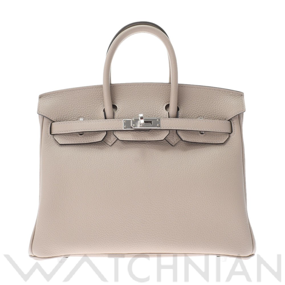 エルメス / HERMES バーキン 25 トゥルティエールグレー/パラジウム金具 トゴ レディース バッグ 【未使用】【bag】