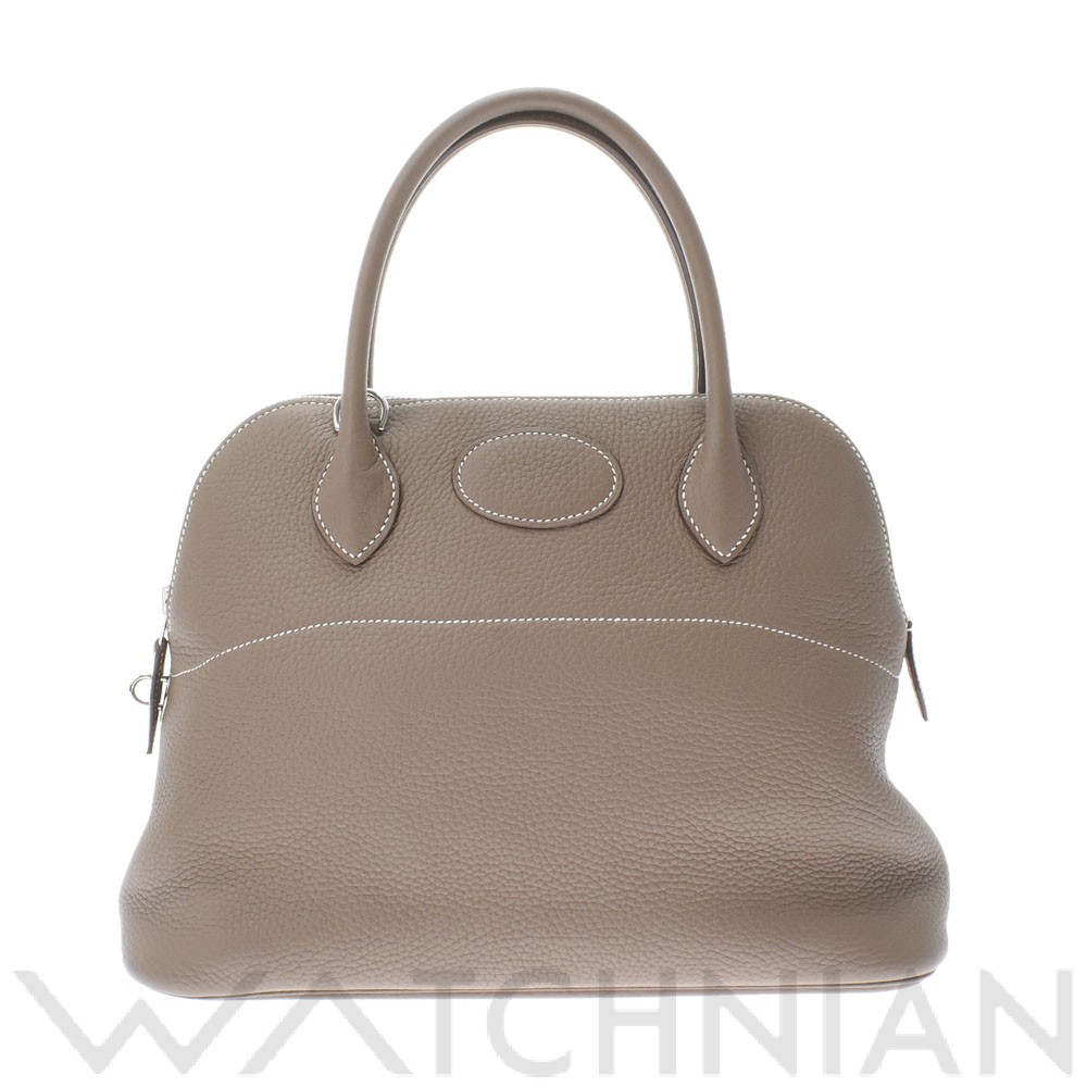 ボリード 31 2WAY エトゥープ/パラジウム金具 トリヨンクレマンス HERMES エルメス レディース 【中古】