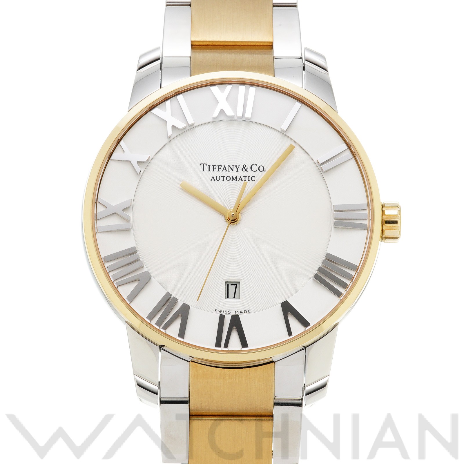 ティファニー TIFFANY & Co. Z1800.68.15A21A00A シルバー メンズ 腕時計