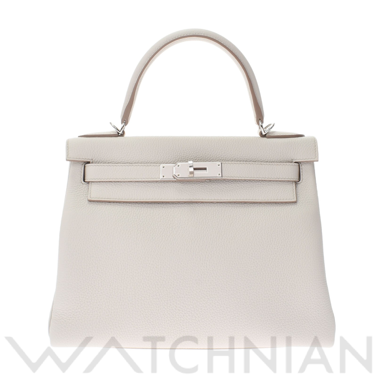 ケリー 28 内縫い 2WAY ベトン/パラジウム金具 トゴ HERMES エルメス レディース 【新品】