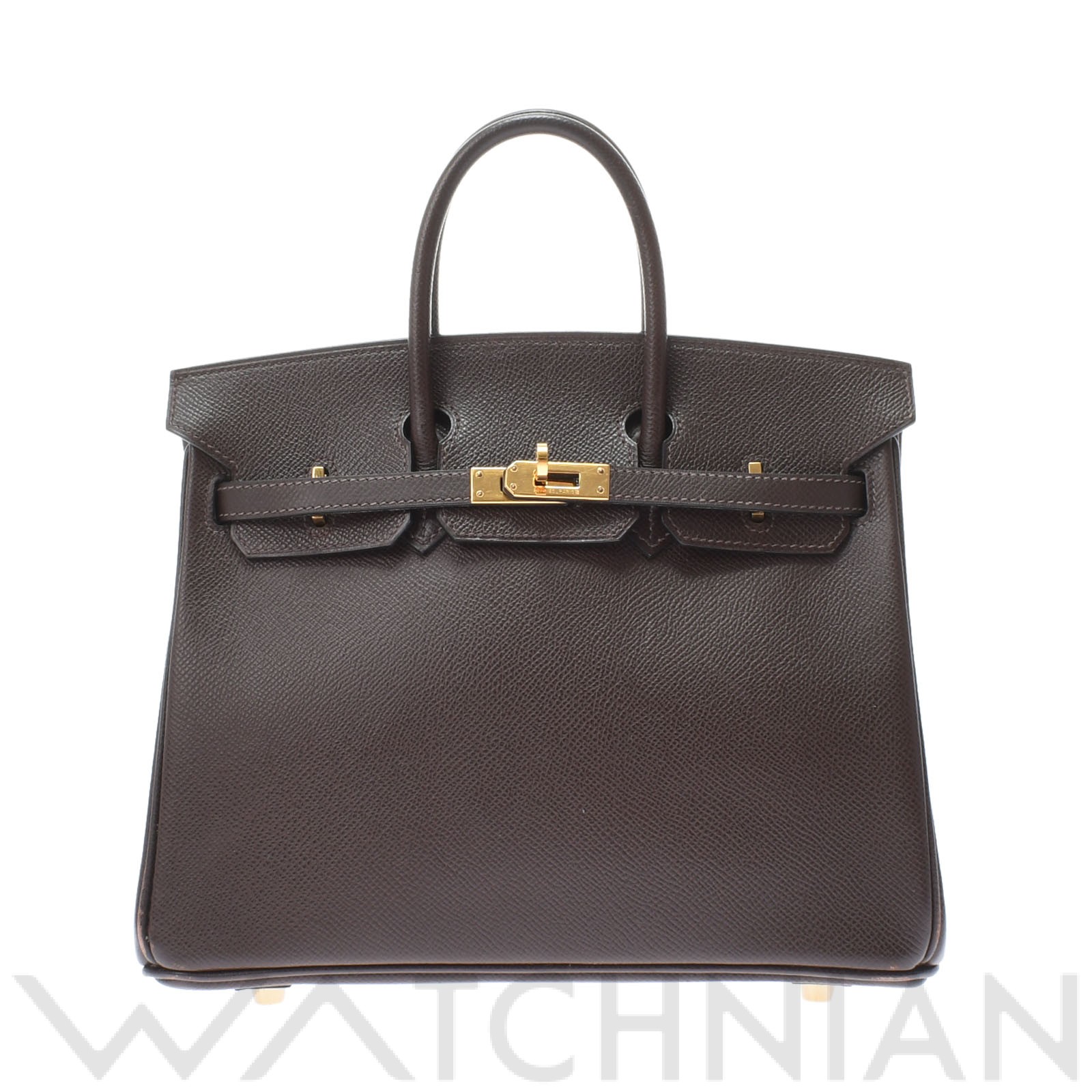 エルメス / HERMES バーキン 25 ショコラ/ゴールド金具 ヴォーエプソン レディース バッグ 【中古】【bag】