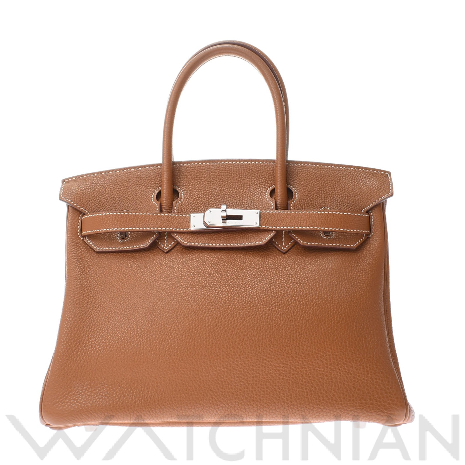 バーキン30 ゴールド/ゴールド金具 トゴ HERMES エルメス レディース 【中古】