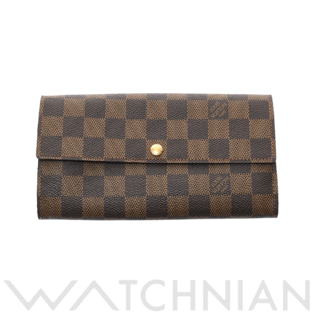 LOUIS VUITTON ルイヴィトン N61726 ダミエ 財布 - 長財布