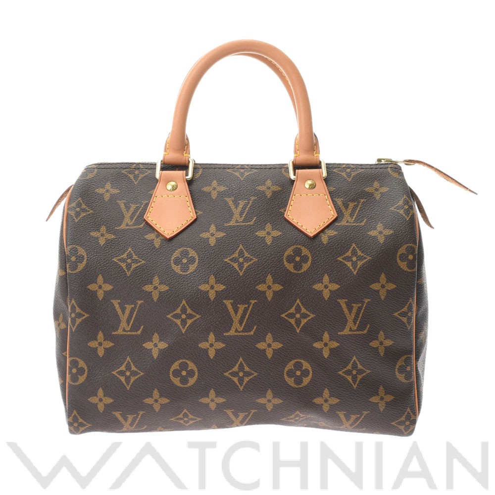 モノグラム スピーディ25 ブラウン M41528 モノグラムキャンバス LOUIS VUITTON ルイ ヴィトン レディース 【中古】